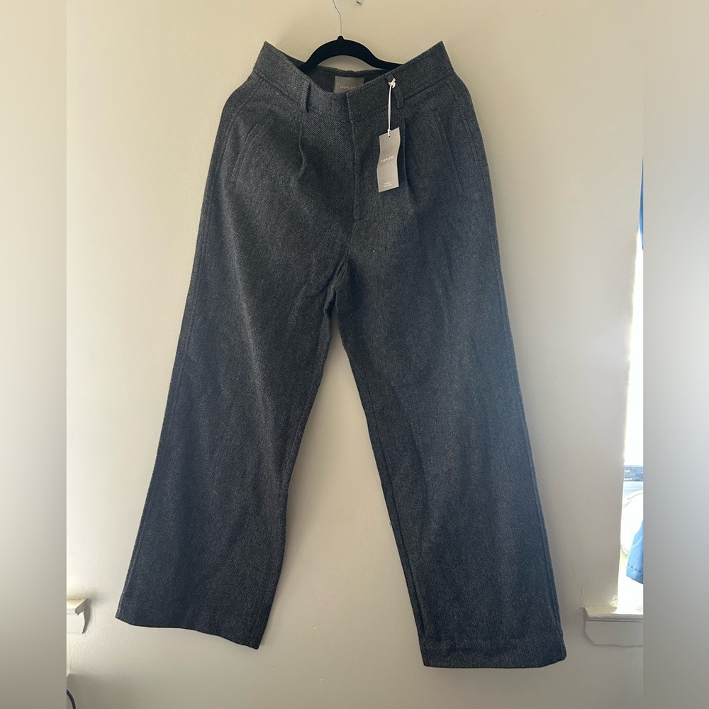 everlane rewool way high drape pants